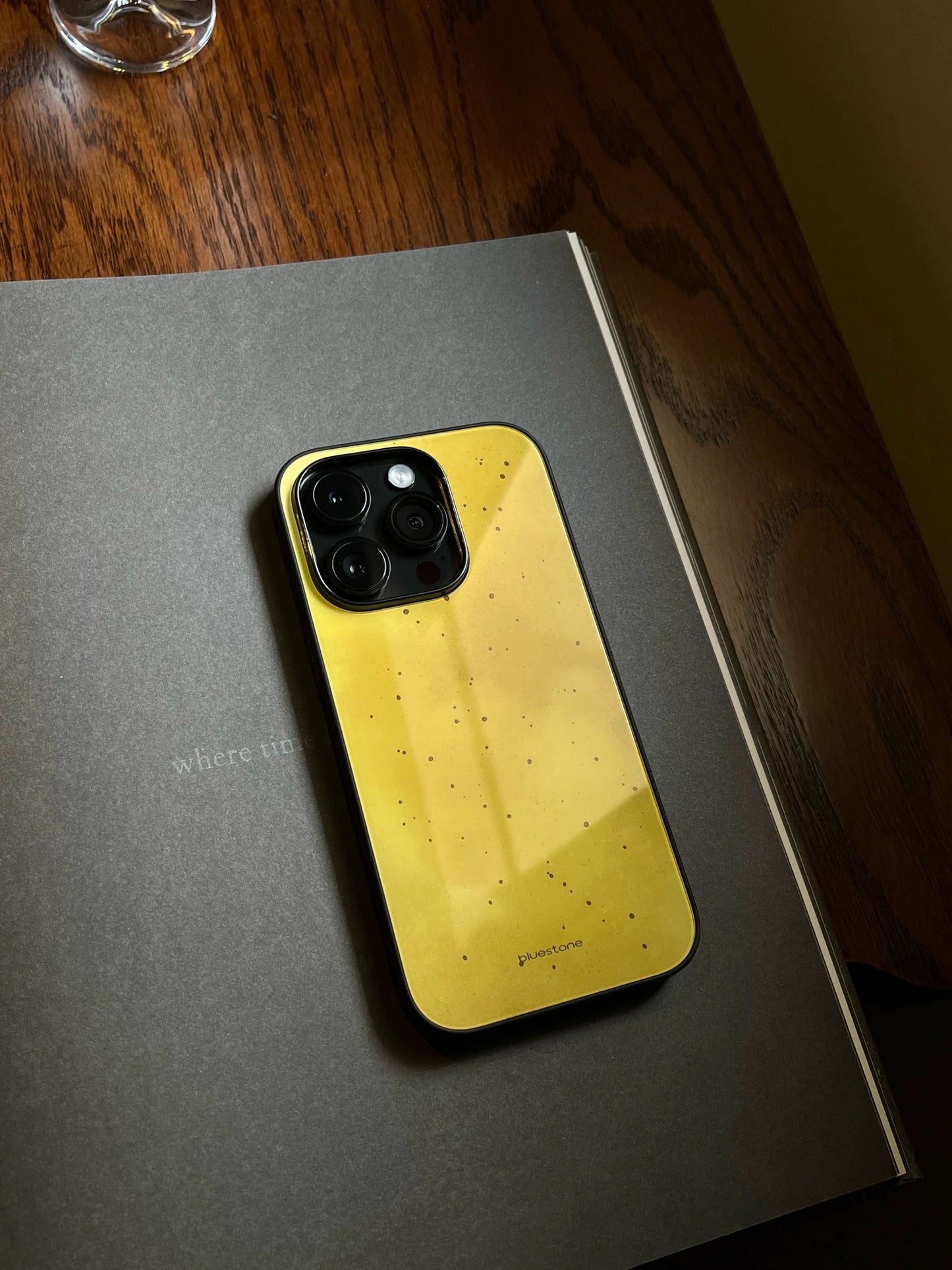IPhone Case Amber Dot Style