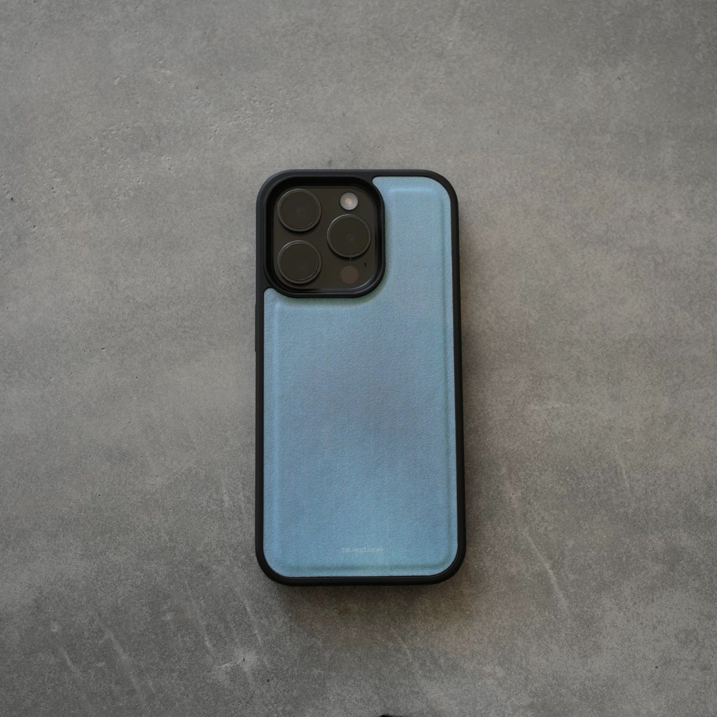 iPhone Vegan Leather Light Blue