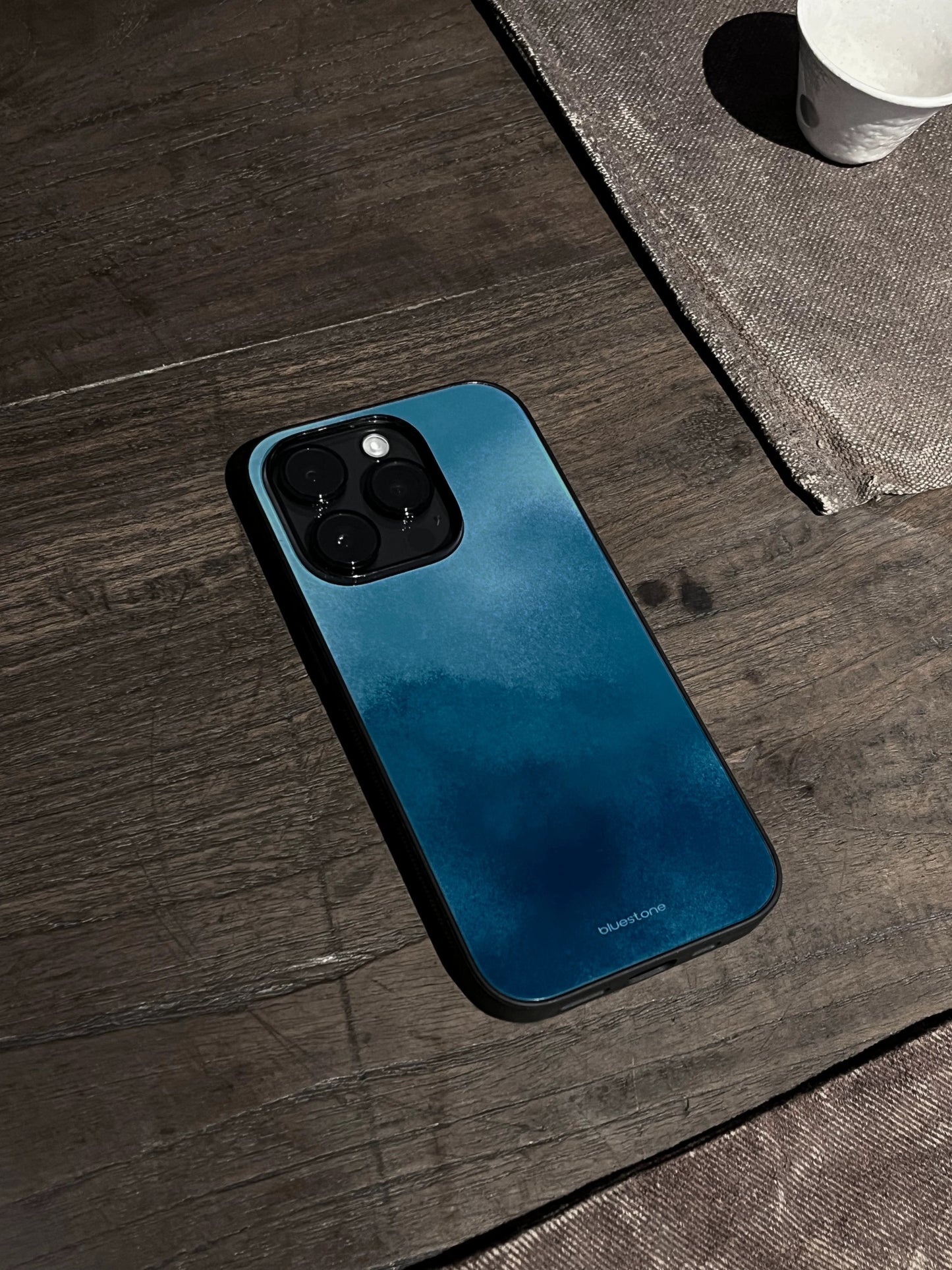 IPhone Case Blue Mountain Glaze Style