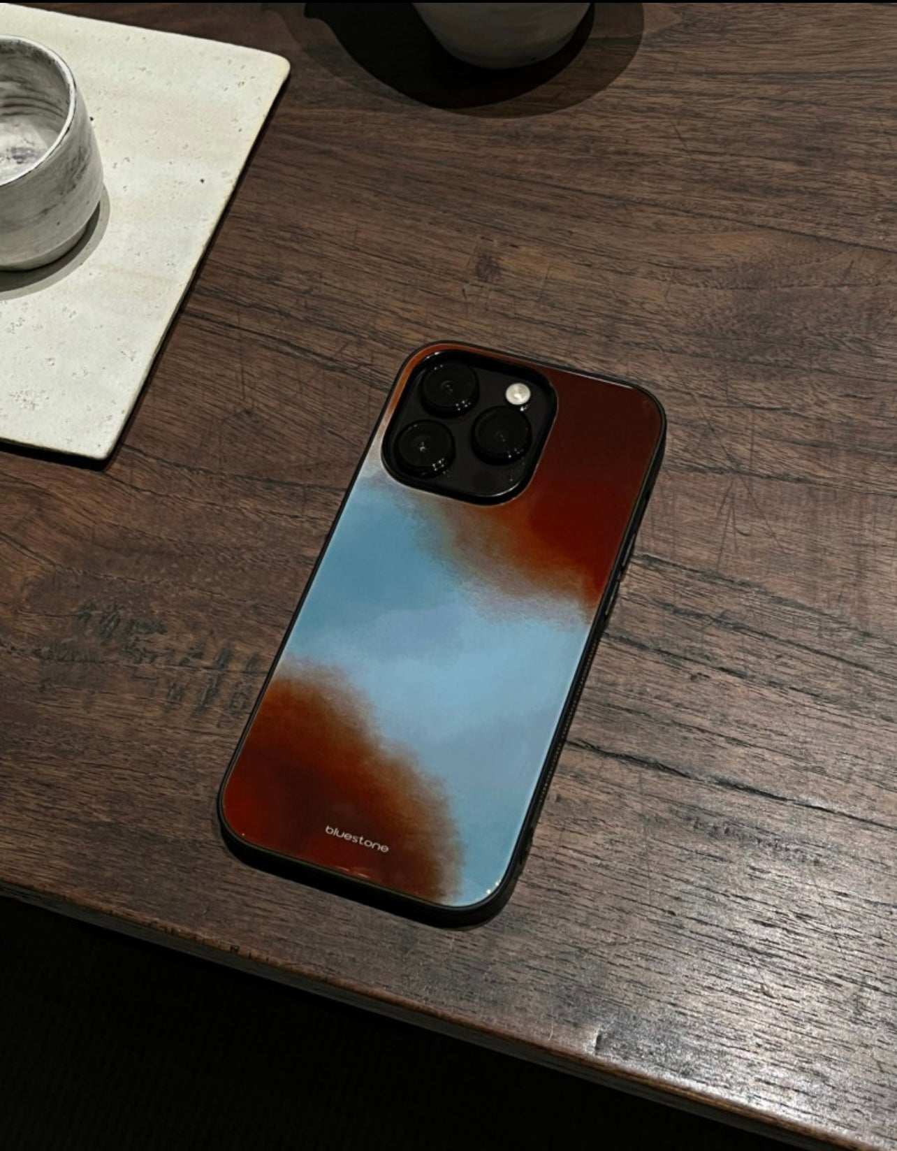 IPhone Case Blue Chesnut Glaze Style