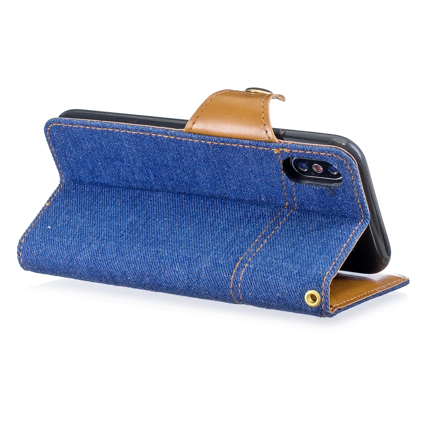 IPhone Wallet Case Card Holder Jeans Style