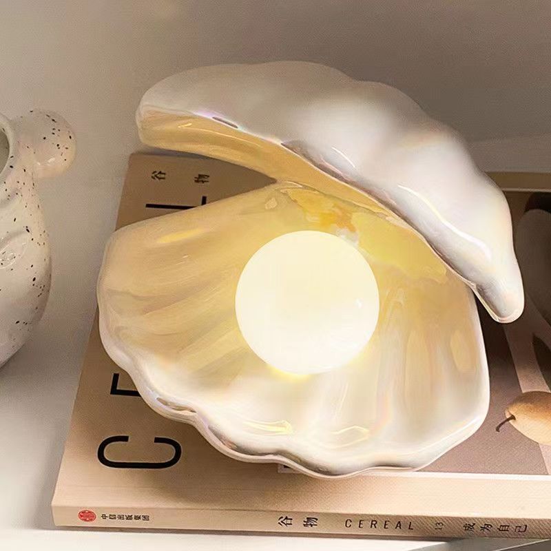 Shell Warm Light Desk Ornament Home Décor Gift