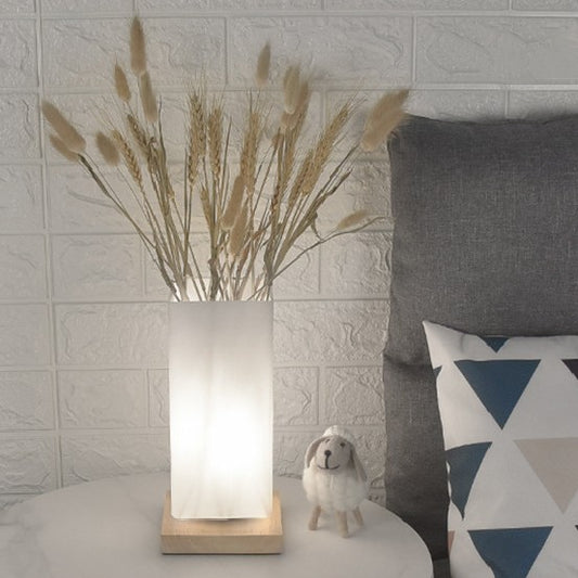 Wheat Ear Flowers Plant Pug in Lamp Home Decoration Light LED USB