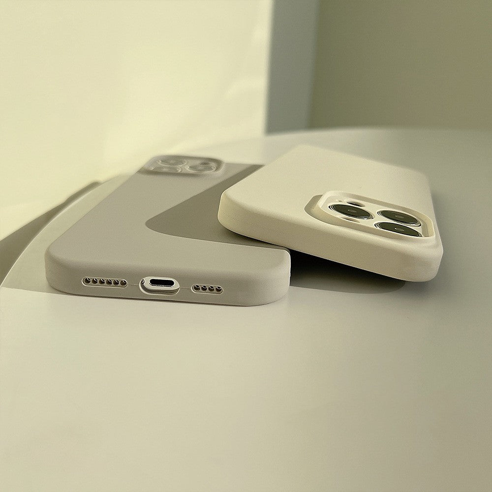 Silicone IPhone Case Mustard Green