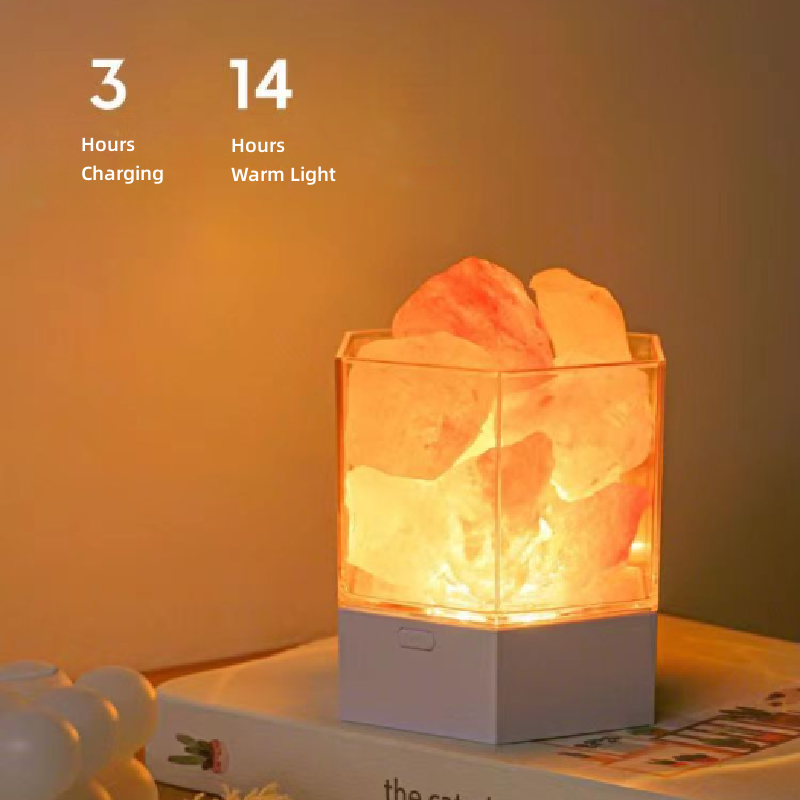 Salt Lamp with Adjustable Light Novelty Lamp
