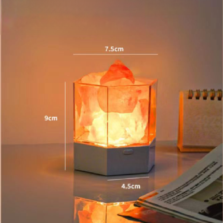 Salt Lamp with Adjustable Light Novelty Lamp