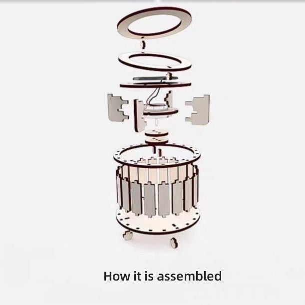 Sunlight Powered Spin Toy Solar Energy Demonstration
