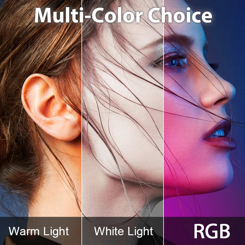VIJIM Ulanzi VL49 and R66 RGB LED Video Light Camera Light Home Atmosphere Light