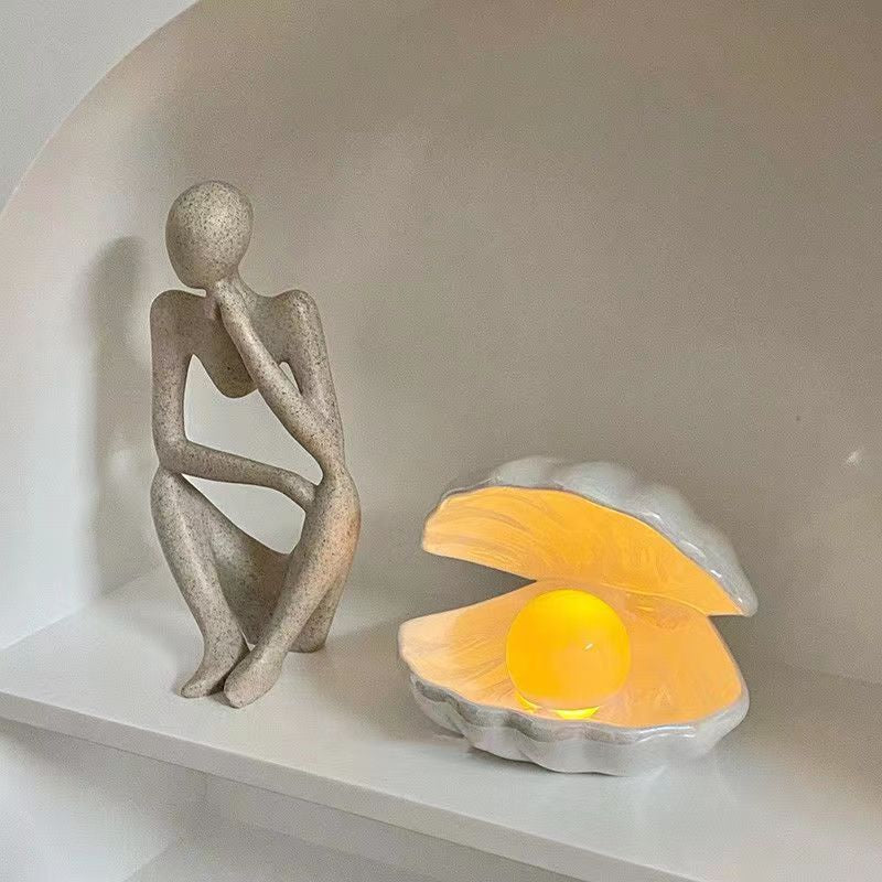 Shell Warm Light Desk Ornament Home Décor Gift