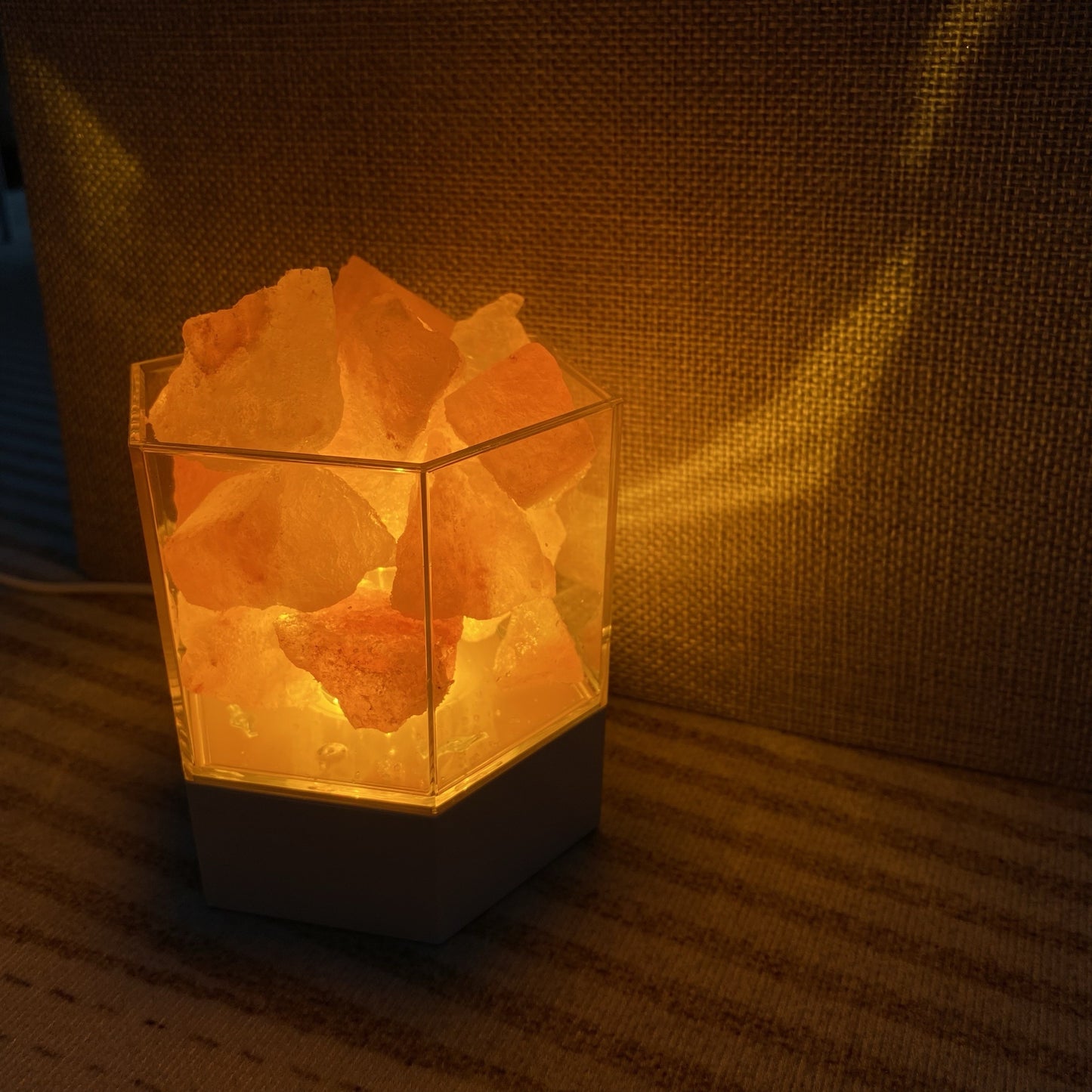 Salt Lamp with Adjustable Light Novelty Lamp