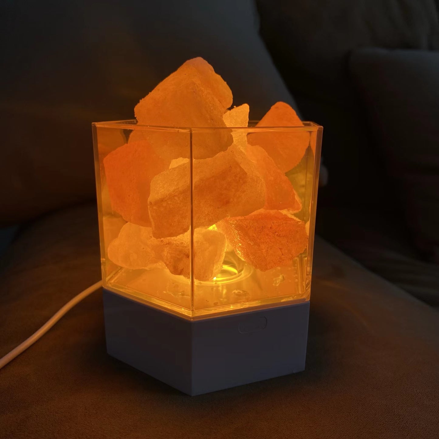 Salt Lamp with Adjustable Light Novelty Lamp