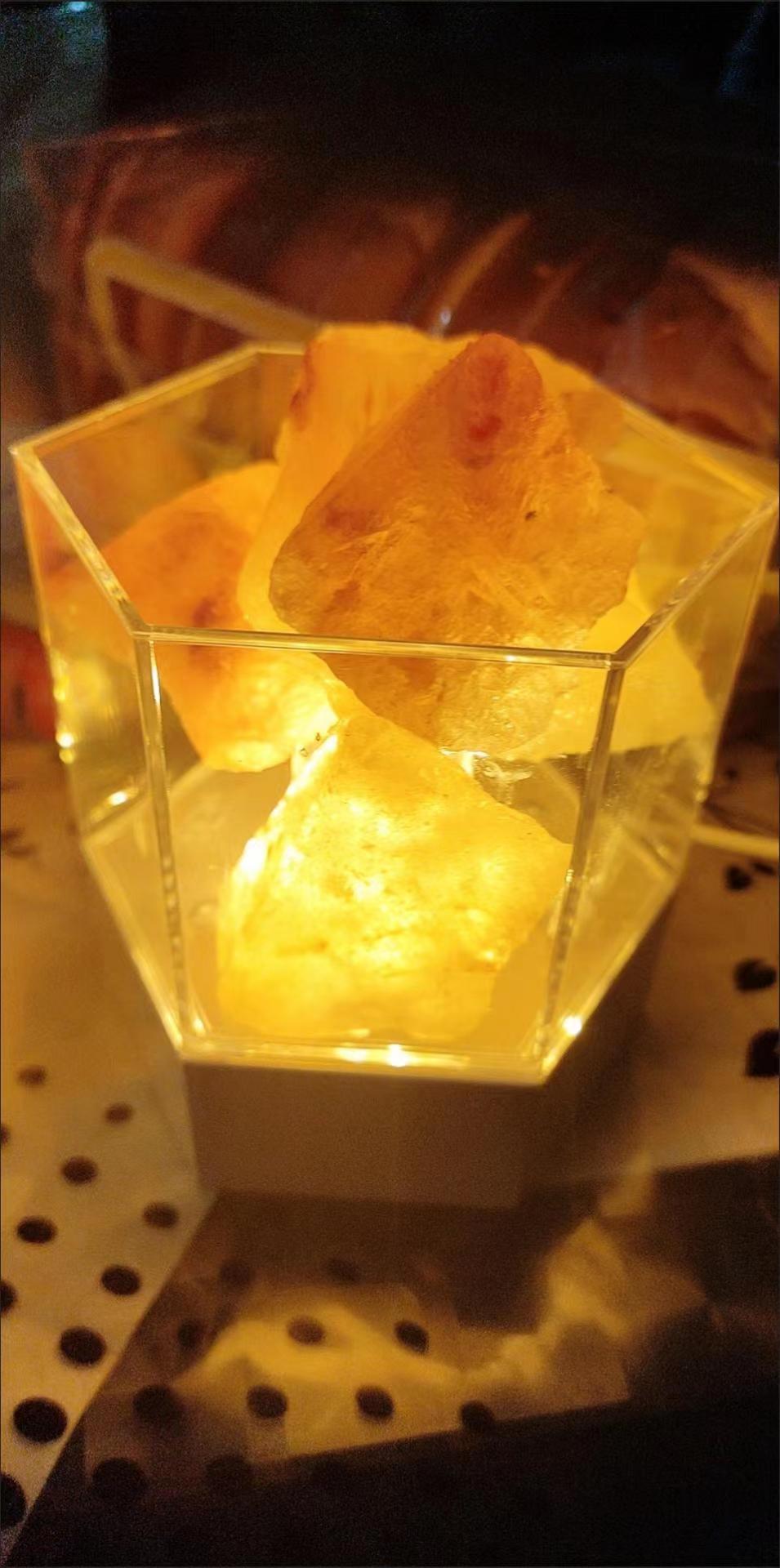 Salt Lamp with Adjustable Light Novelty Lamp
