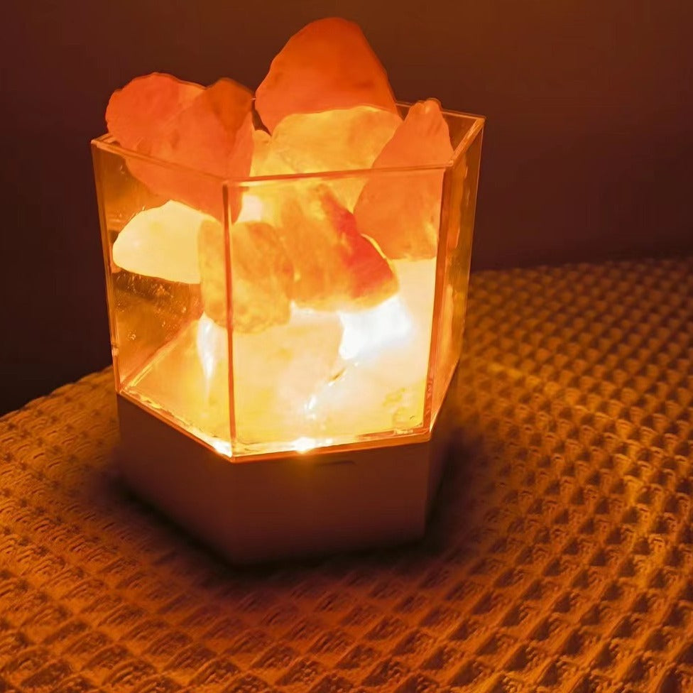 Salt Lamp with Adjustable Light Novelty Lamp