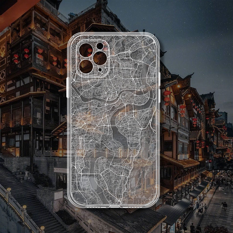 IPhone Case City Map Style