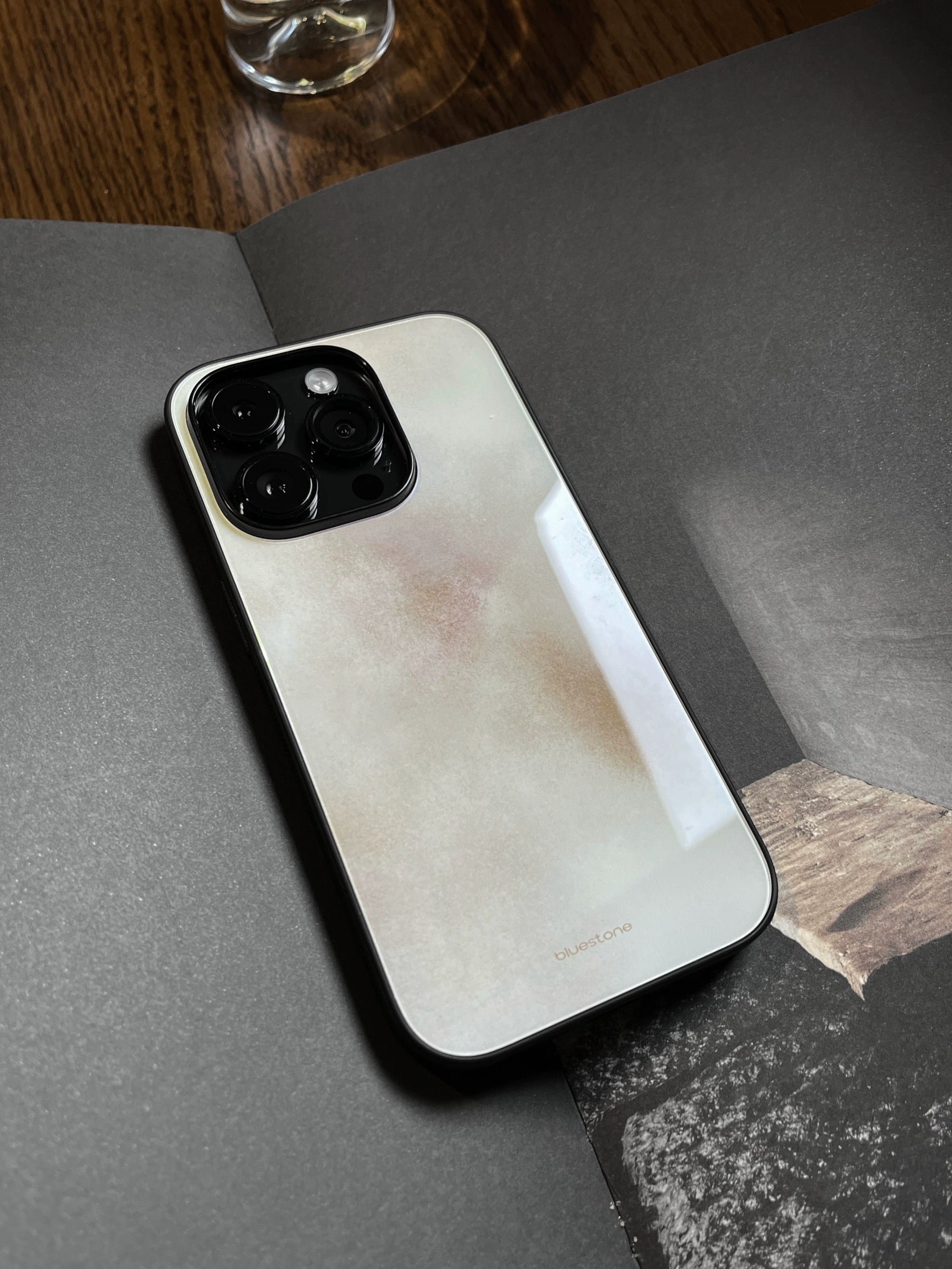 iPhone Case Porcelain Style Glaze White