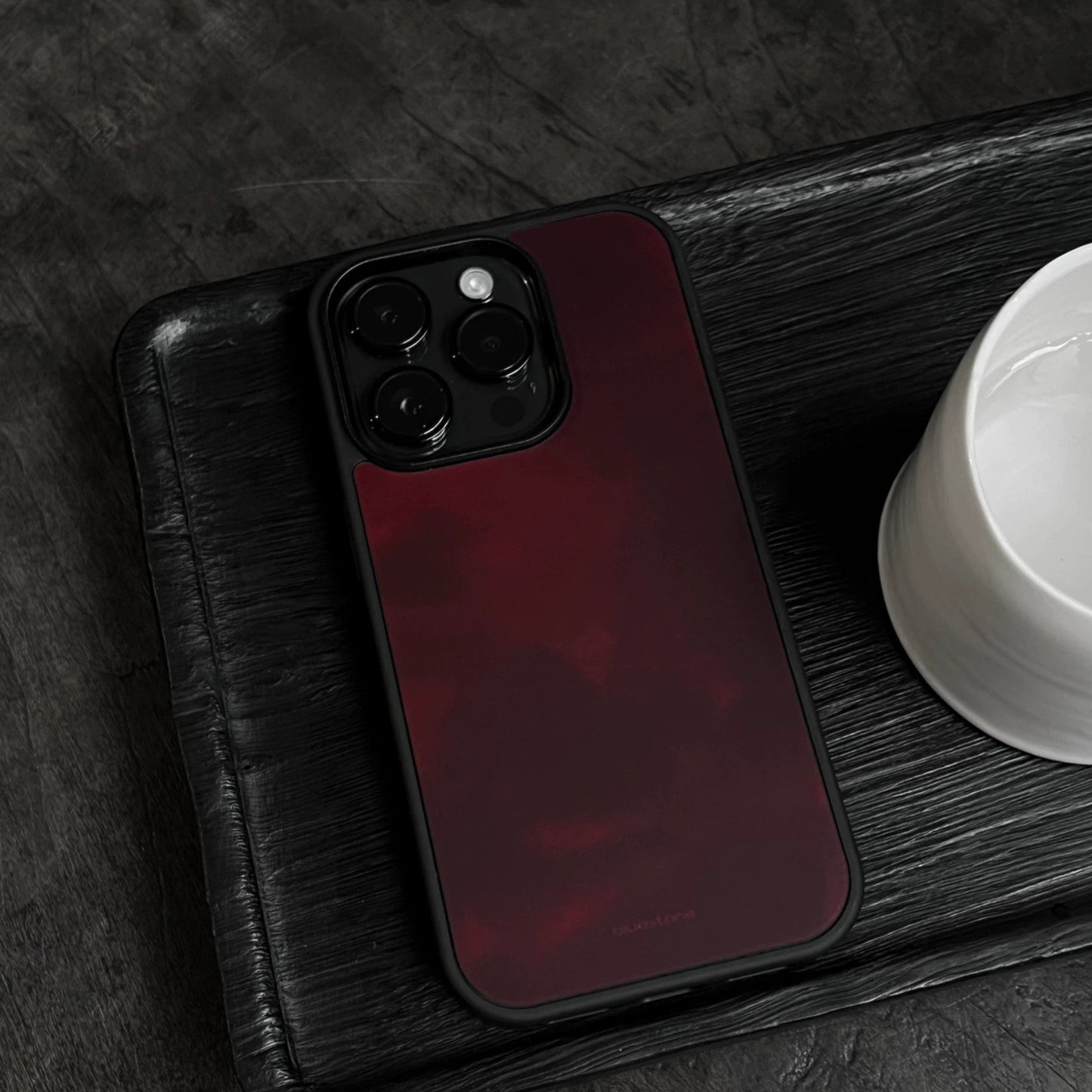 IPhone Case Burgundy Acrylic