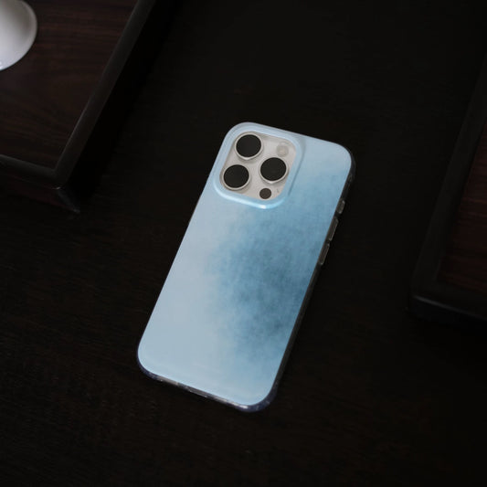 iPhone Case Light Blue Gradient