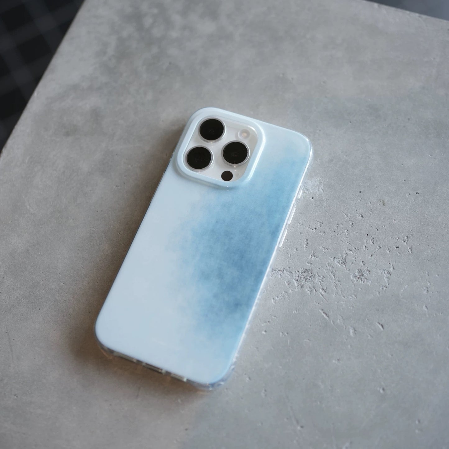 iPhone Case Light Blue Gradient