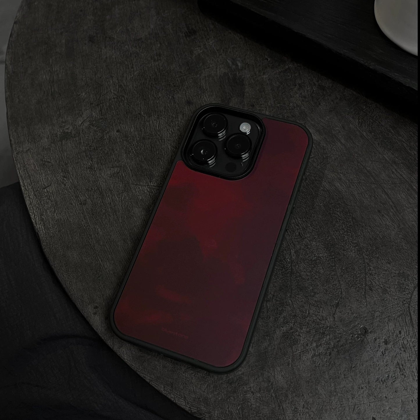 IPhone Case Burgundy Acrylic