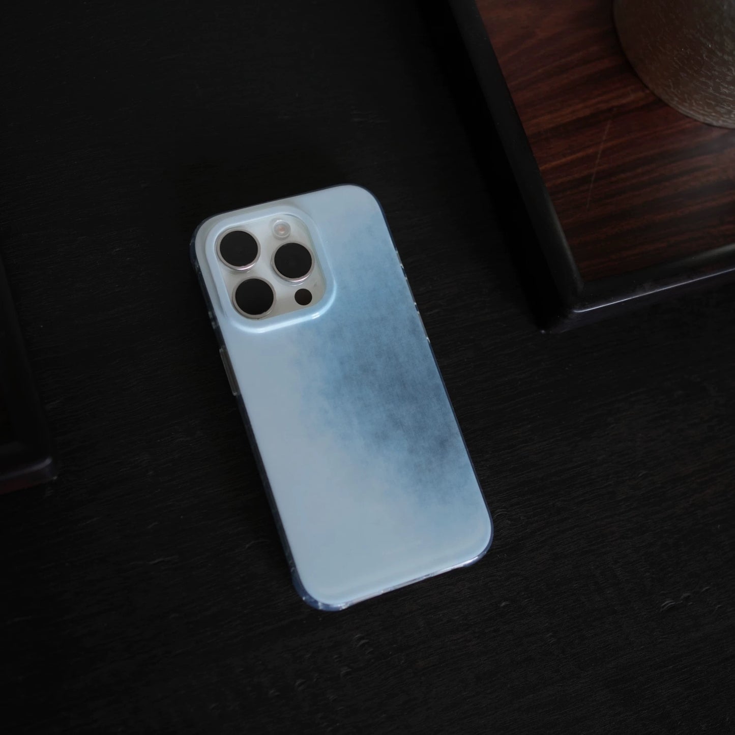 iPhone Case Light Blue Gradient