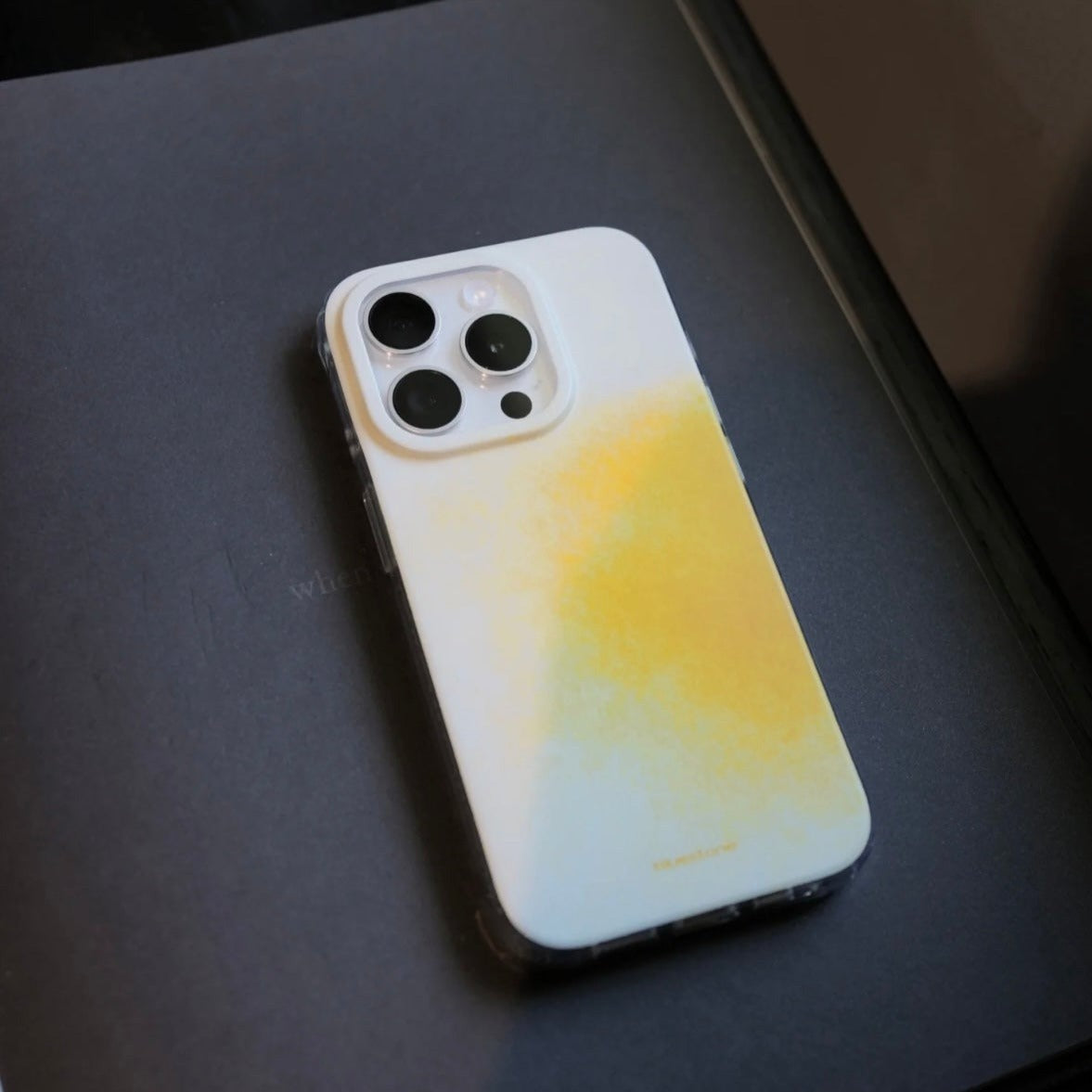 IPhone Case Icecream Yellow