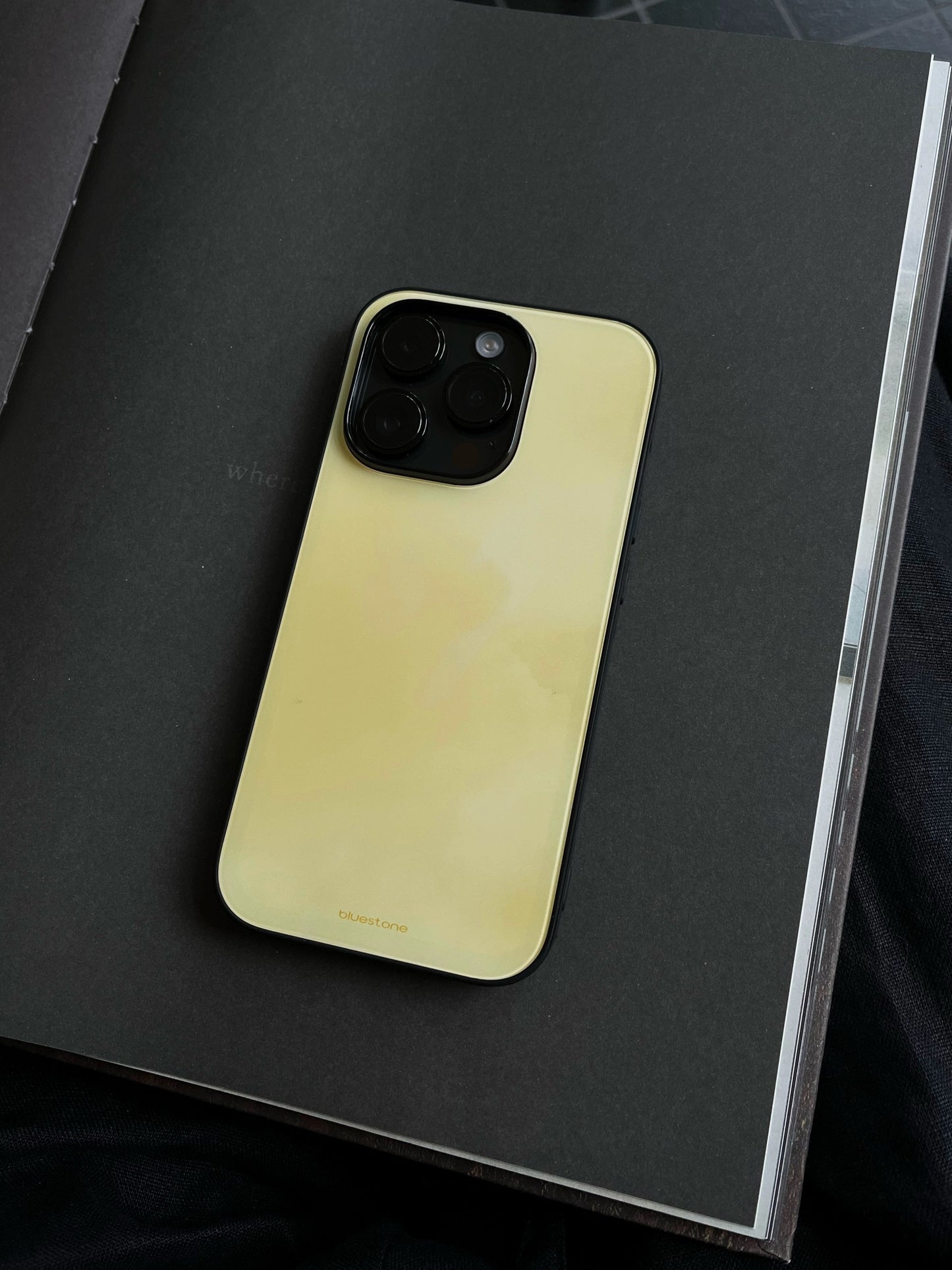 IPhone Case Yellow Glaze Style