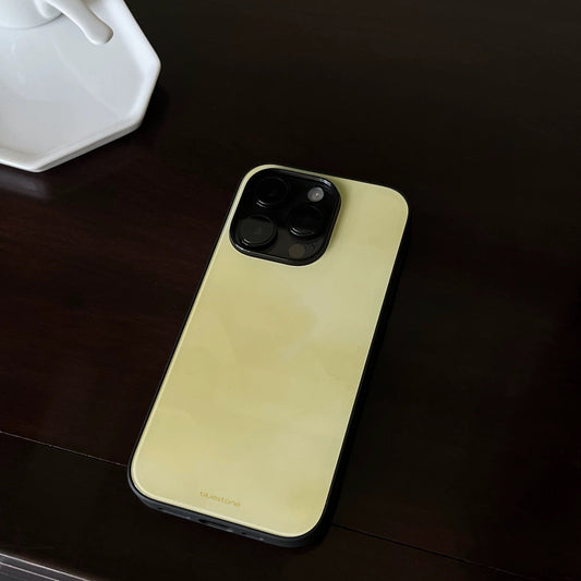 IPhone Case Yellow Glaze Style