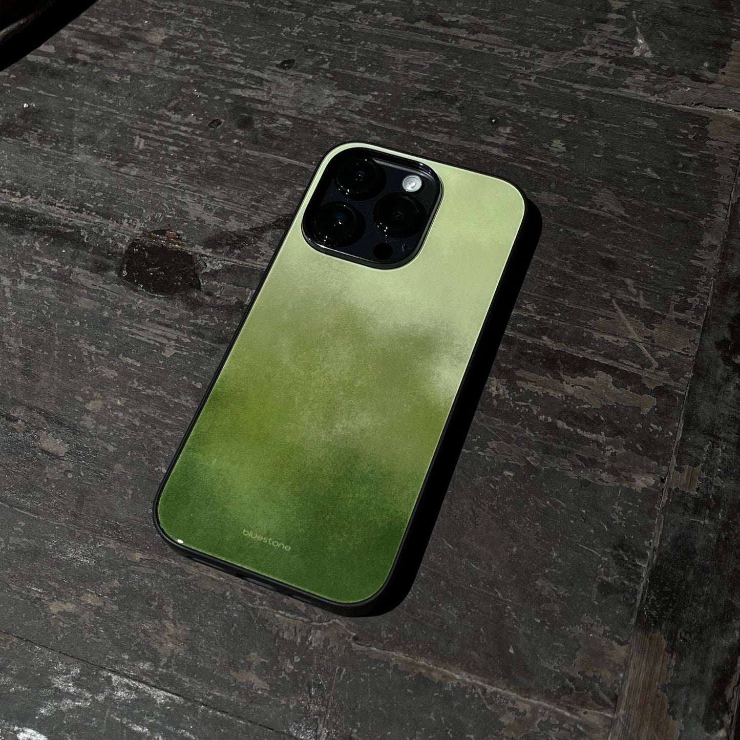 IPhone Case Green Plum Color Glaze Style