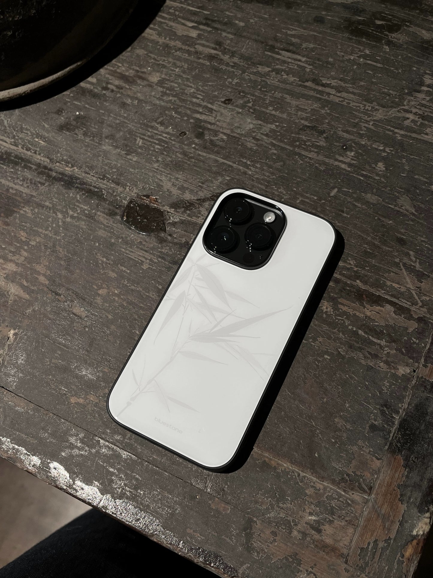 IPhone Case Glaze Reinforced Glass Porcelain-like White