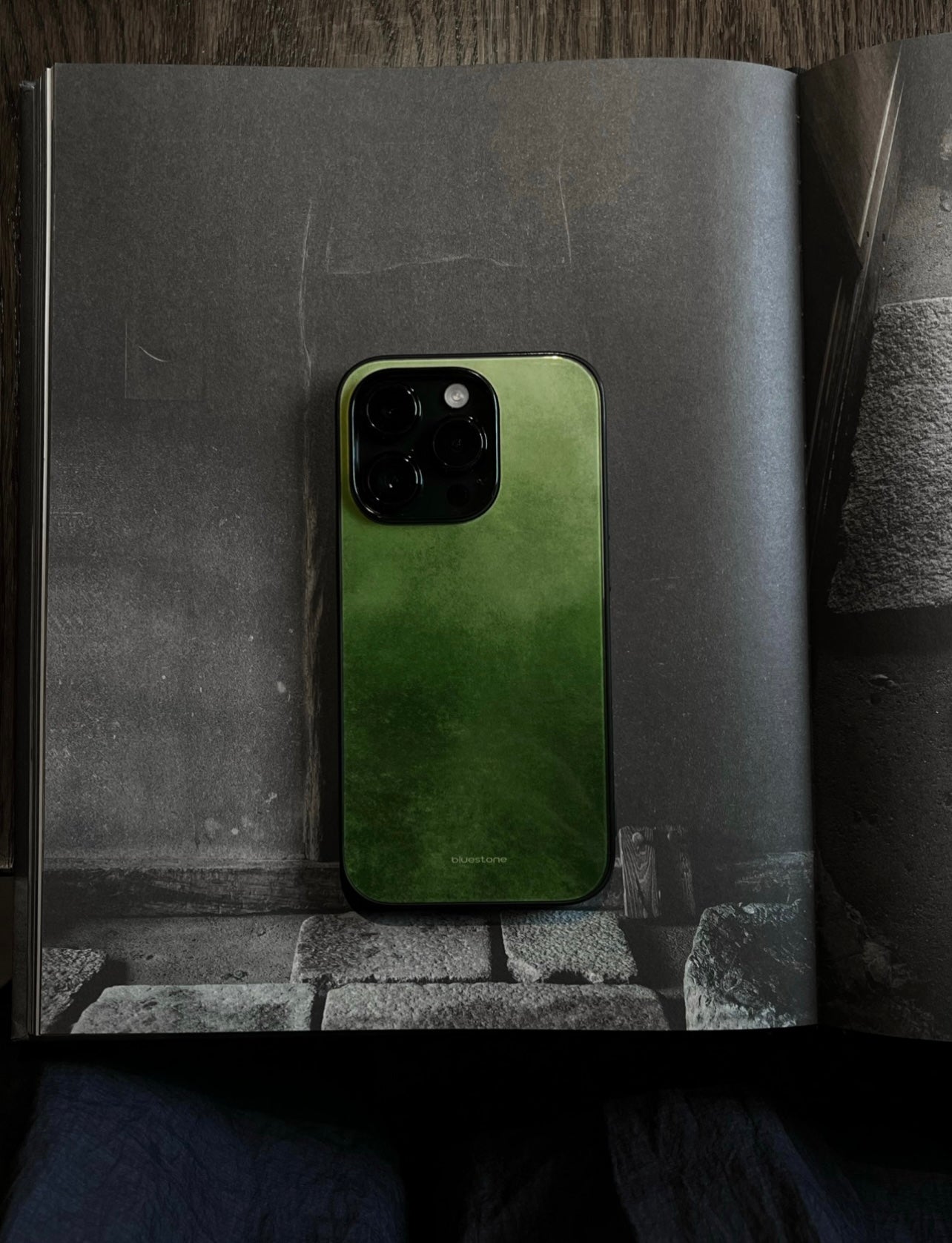 IPhone Case Green Glaze Style