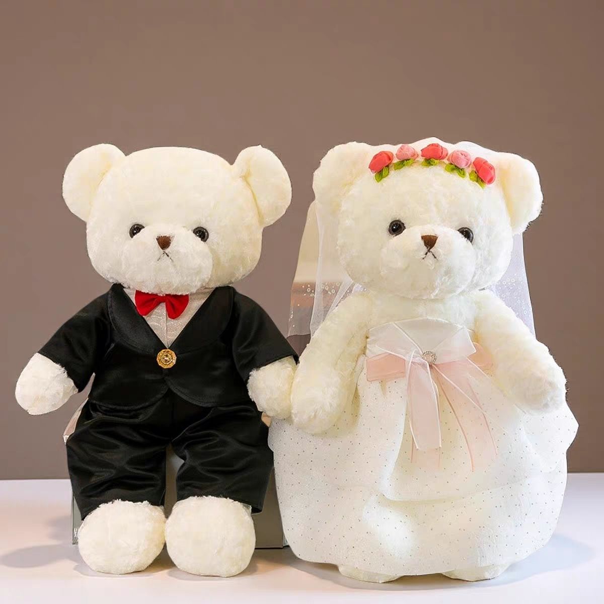 Wedding Dress Bear Plush Toy