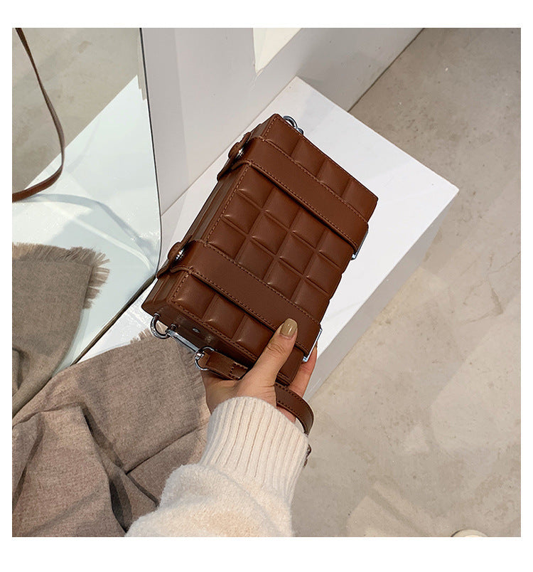 Chocolate Style Crossbody Bag Woman Mini Bag