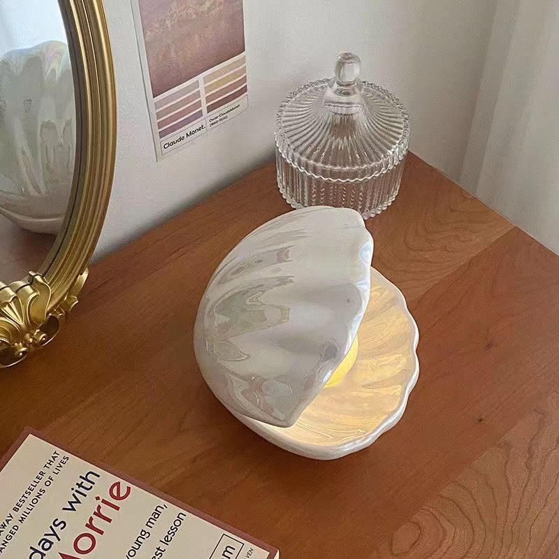 Shell Warm Light Desk Ornament Home Décor Gift