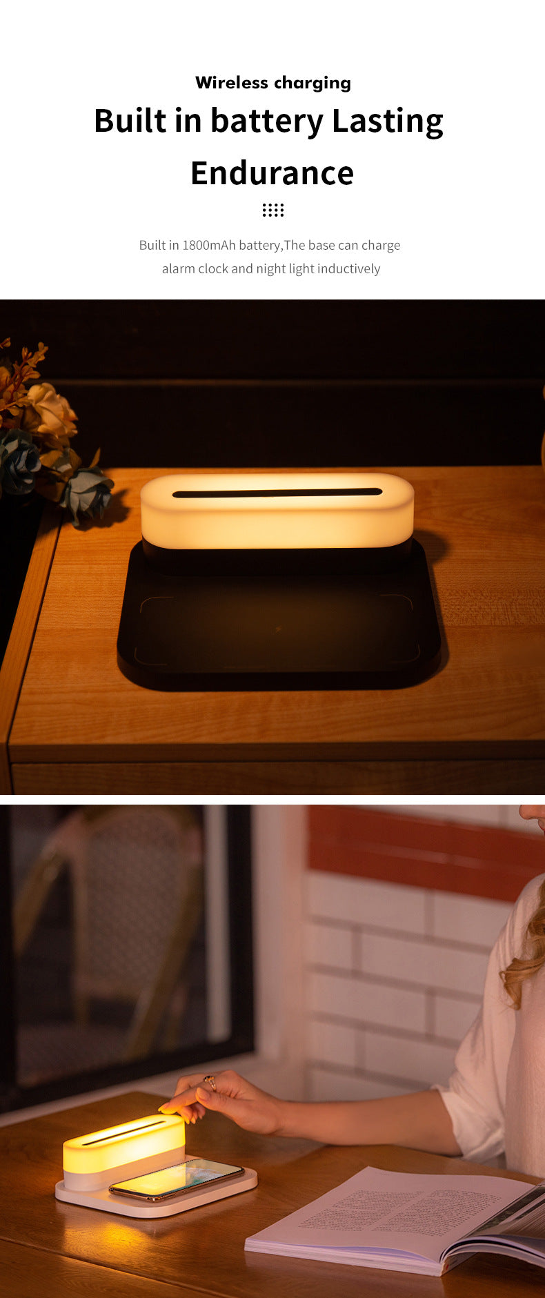 Wireless Charger with Night Light