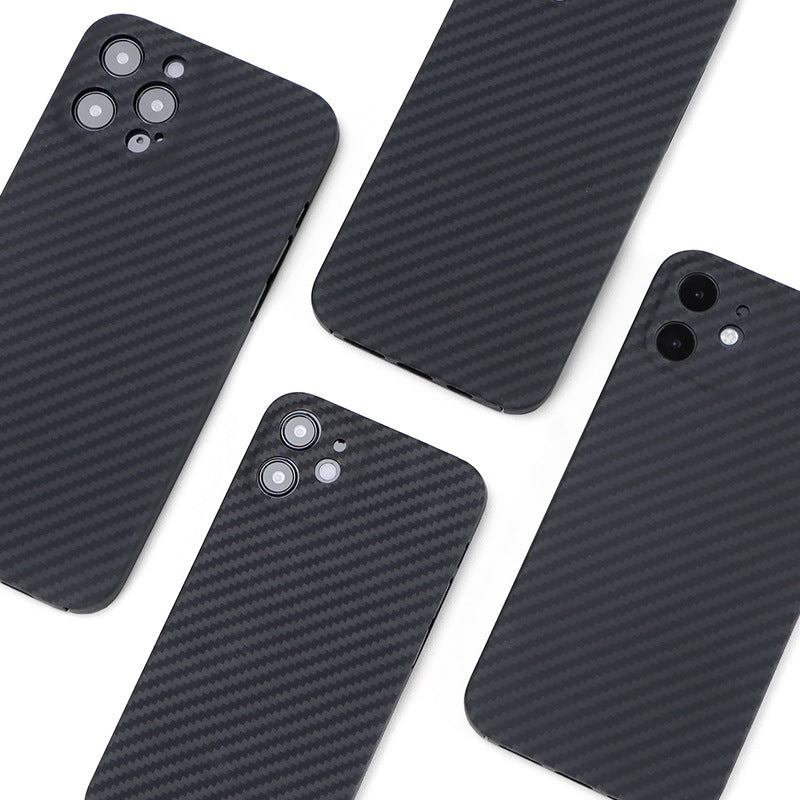 IPhone Case Kevlar Carbon Fiber Black