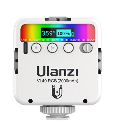 VIJIM Ulanzi VL49 and R66 RGB LED Video Light Camera Light Home Atmosphere Light