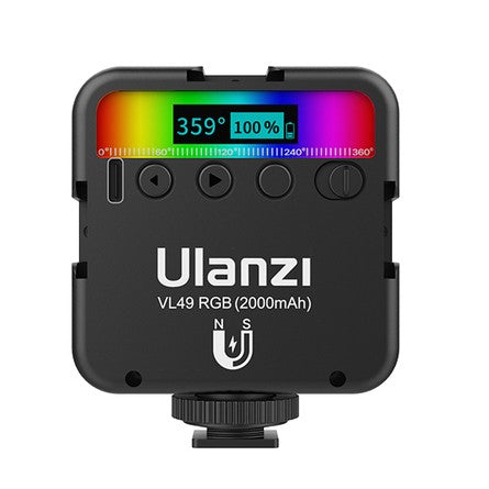 VIJIM Ulanzi VL49 and R66 RGB LED Video Light Camera Light Home Atmosphere Light