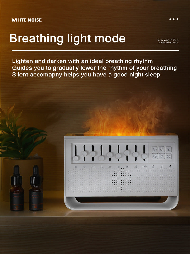 Aroma Aroma Essential Oil Diffuser and Humidifier with Night Light and White Noise Bluetooth Speaker